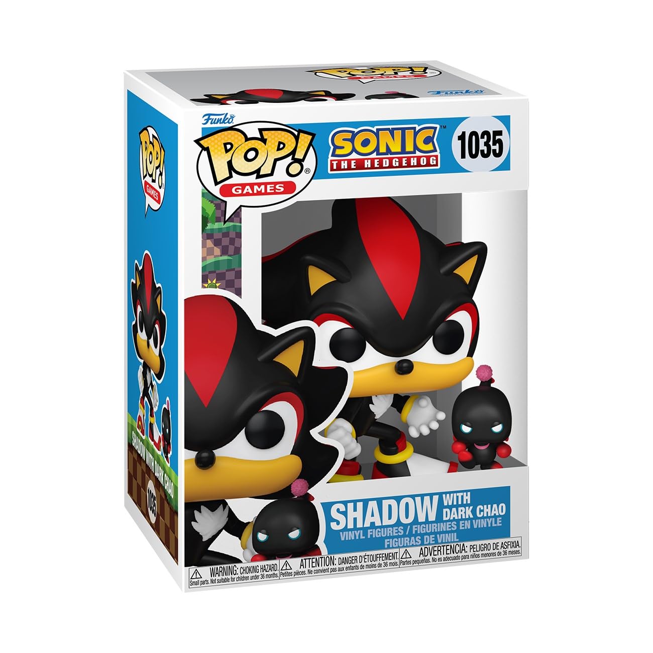 Funko POP! & Buddy: Sonic The Hedgehog - Shadow The Hedgehog with Dark Chao - Коллекционная виниловая фигурка 