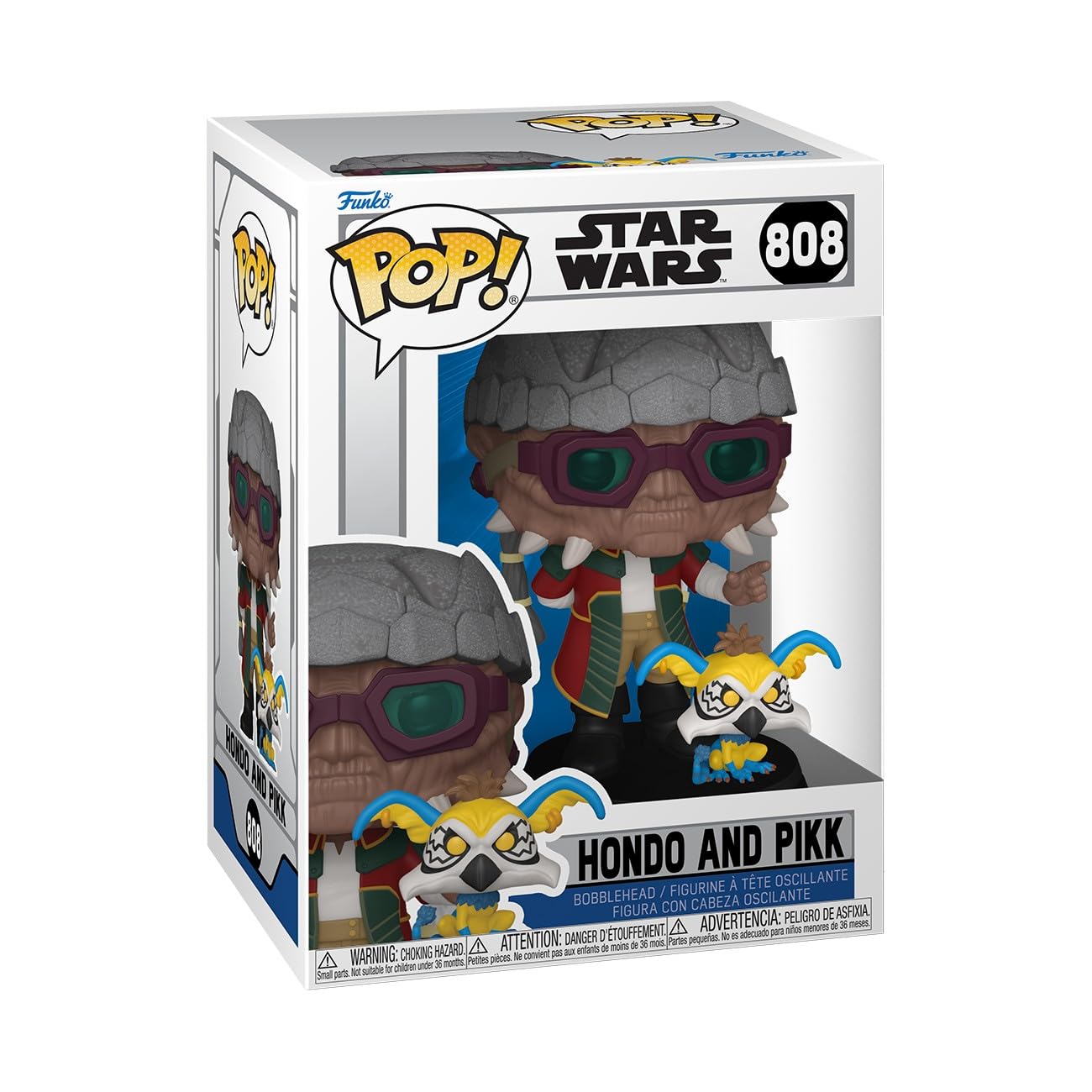 Funko POP! & Buddy: Star Wars Clone Wars - Hondo and Pikk - Коллекционная виниловая фигурка 