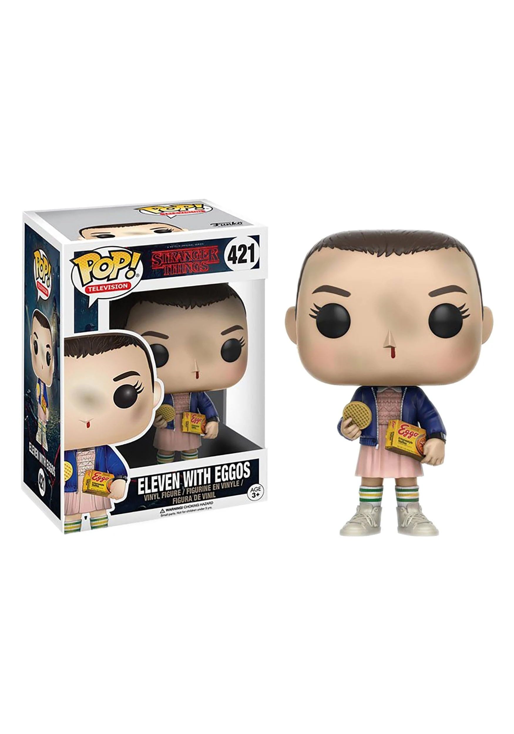 Funko POP! Eleven with Eggos: Виниловая фигурка Funko x Stranger Things - фото 3