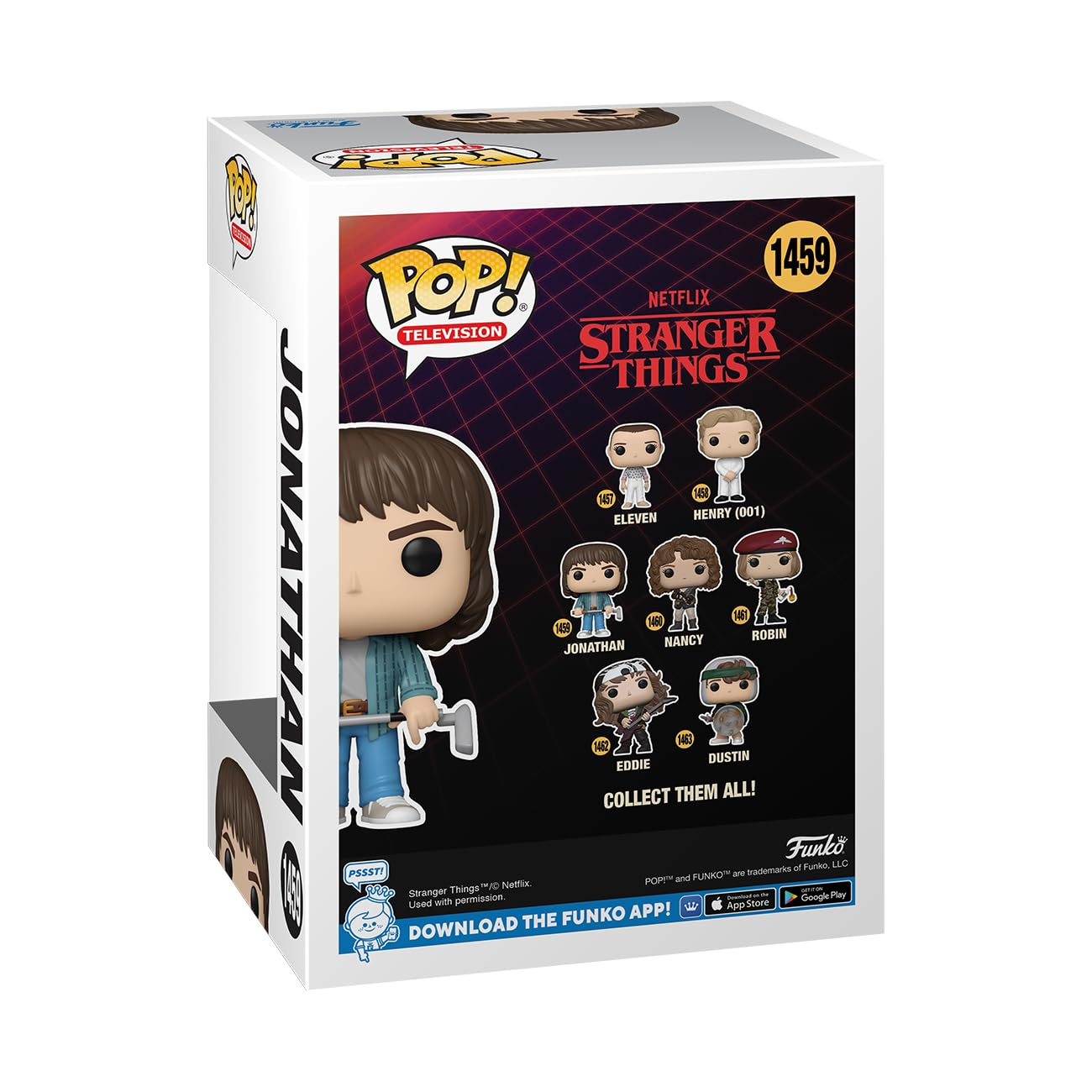 Funko POP! Очень странные дела — Джонатан Байерс — Коллекционная виниловая фигурка  - фото 3
