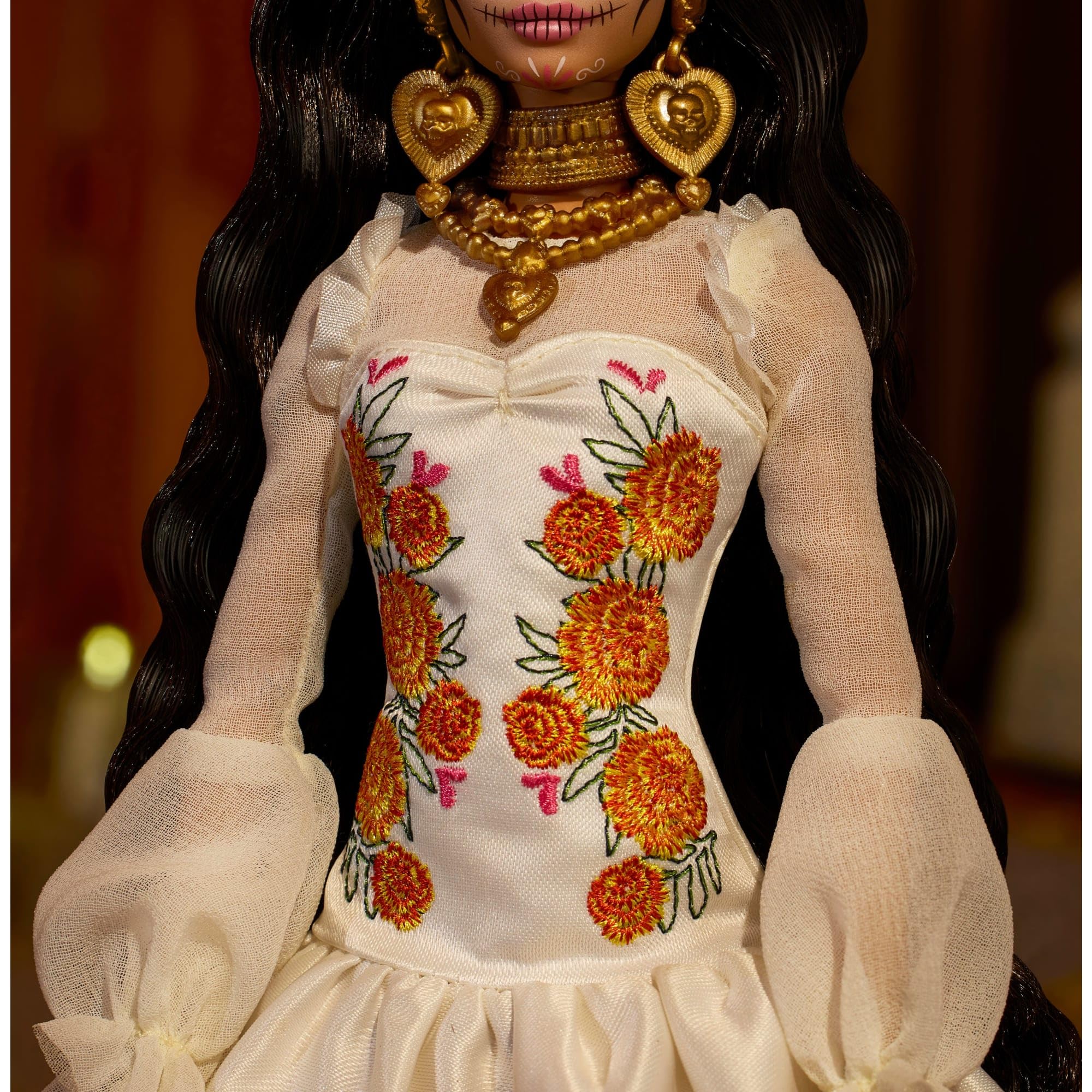 Кукла Barbie Signature, коллекционная коллекция Día De Muertos 2025 - фото 3