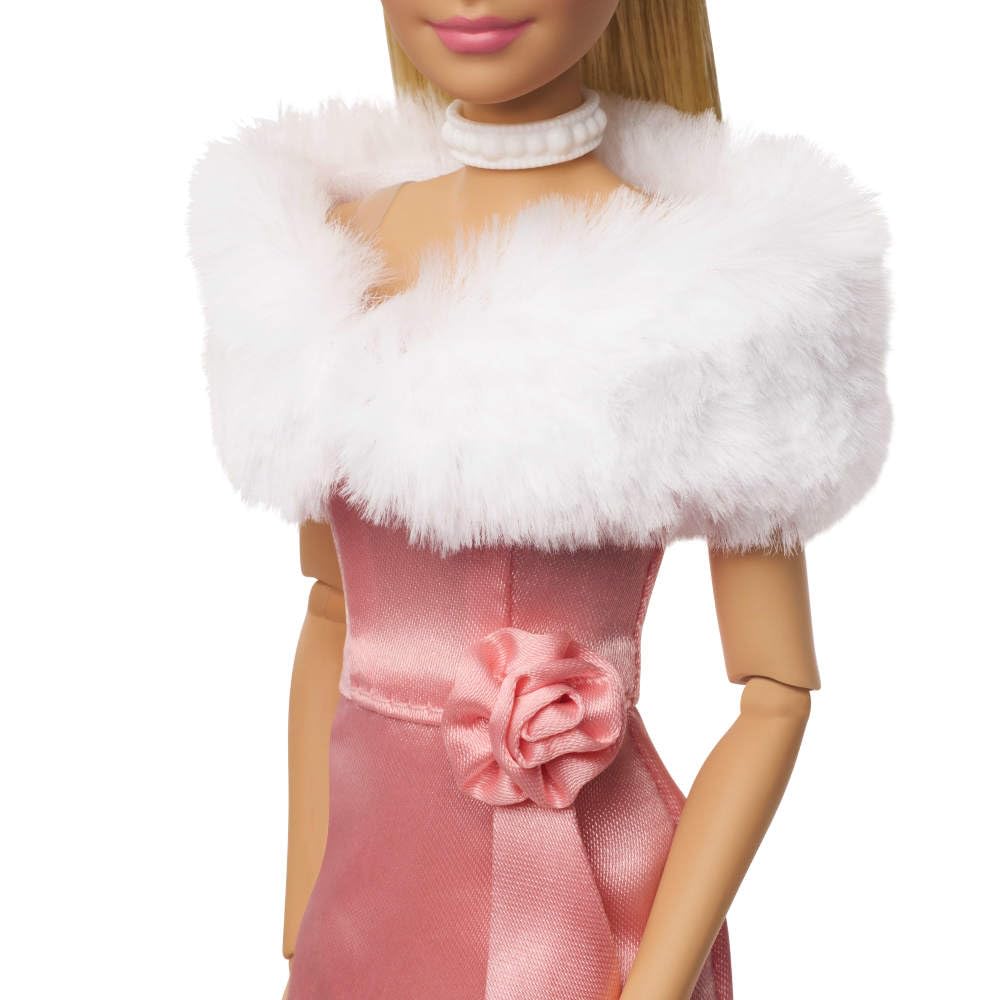 Модная кукла Barbie Enchanted Evening Fashion в розовом платье, коллекция Mattel Replay The Classics - фото 3