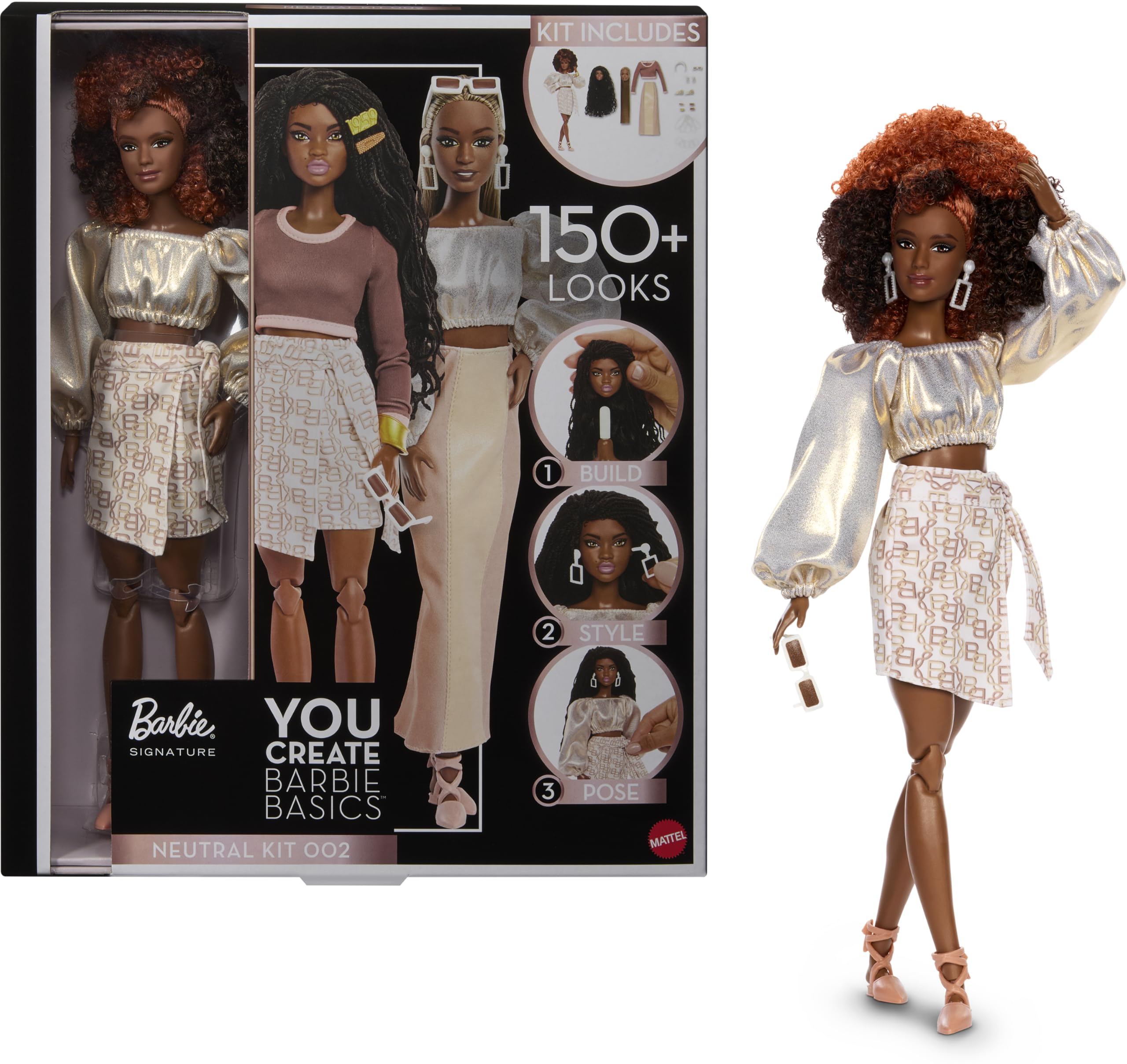 Набор Barbie Basics You Create Neutral Kit 002