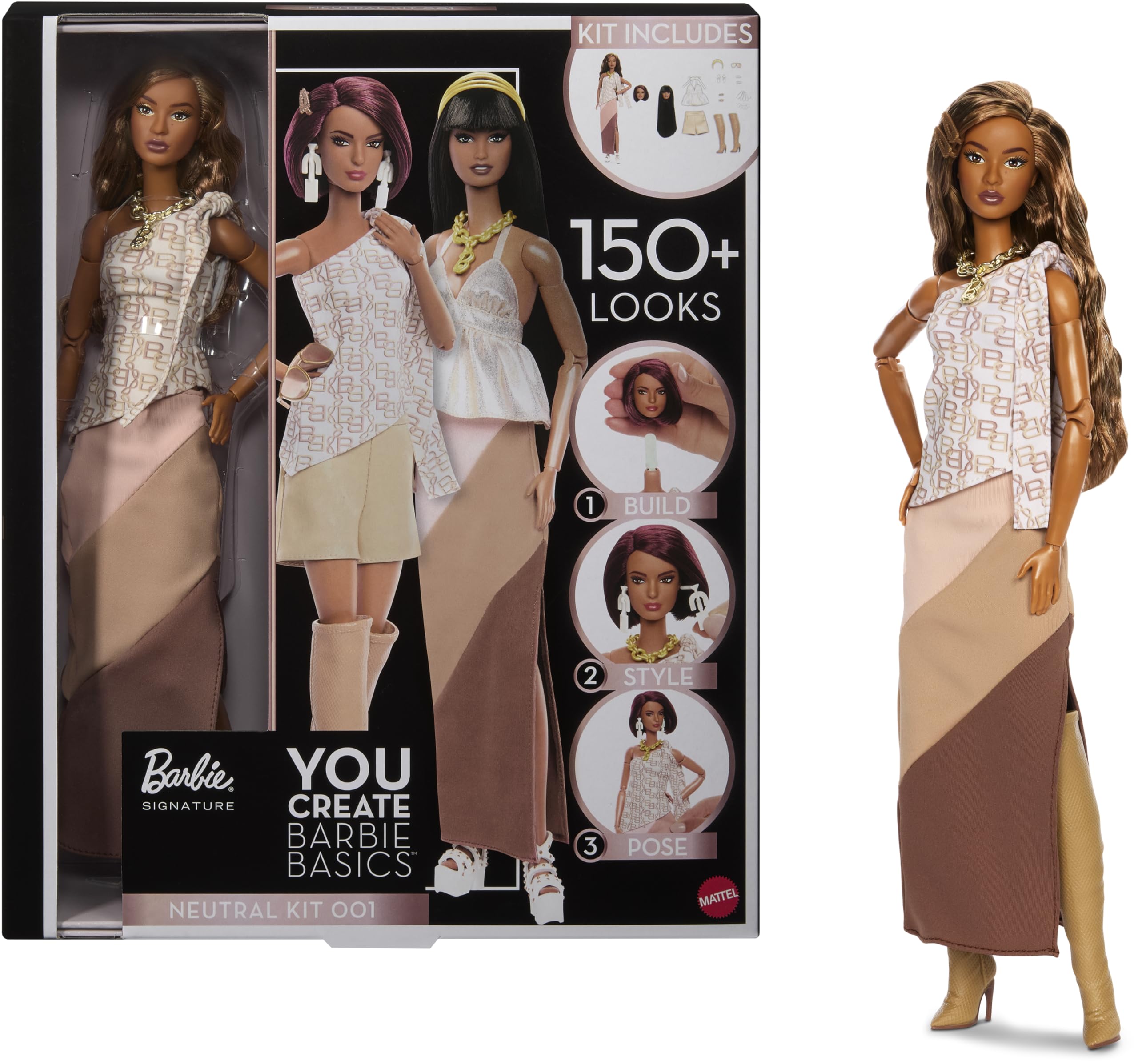 Набор Barbie Basics You Create Neutral Kit 002