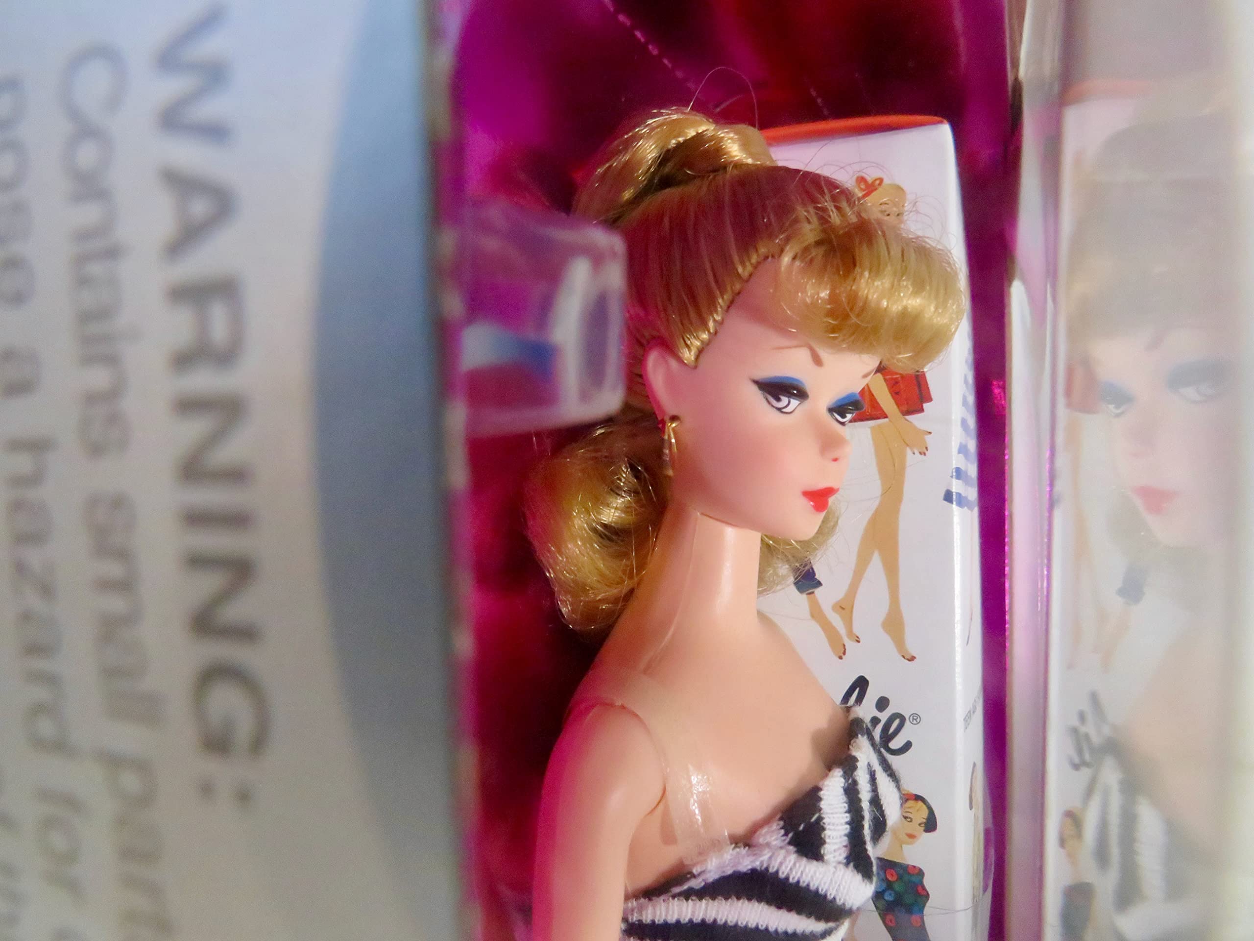 Оригинальная блондинка-кукла Барби 1959 года, специальное издание, посвященное 35-летию, РЕПРОДУКЦИЯ - фото 3