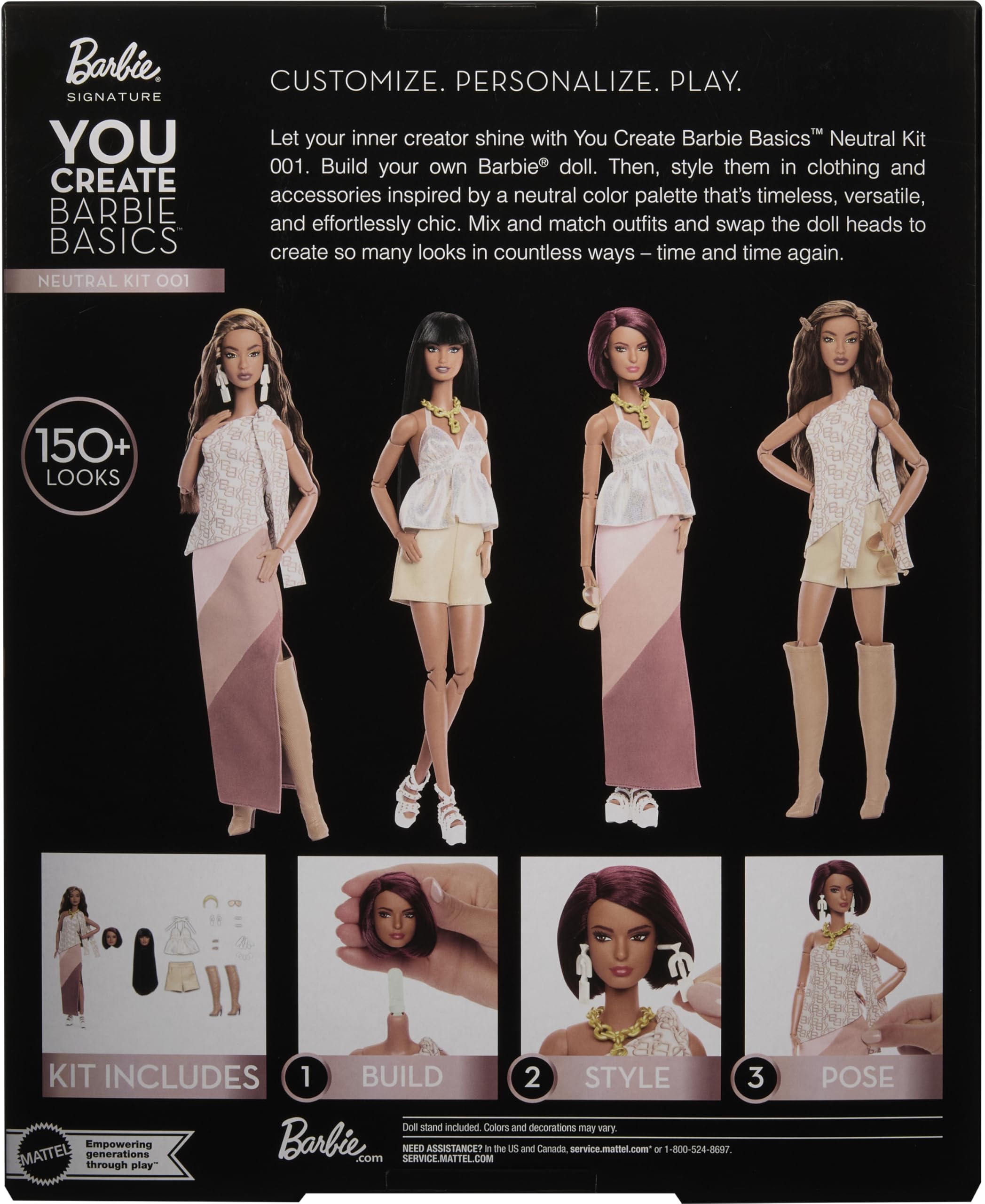 Набор Barbie Basics You Create Neutral Kit 