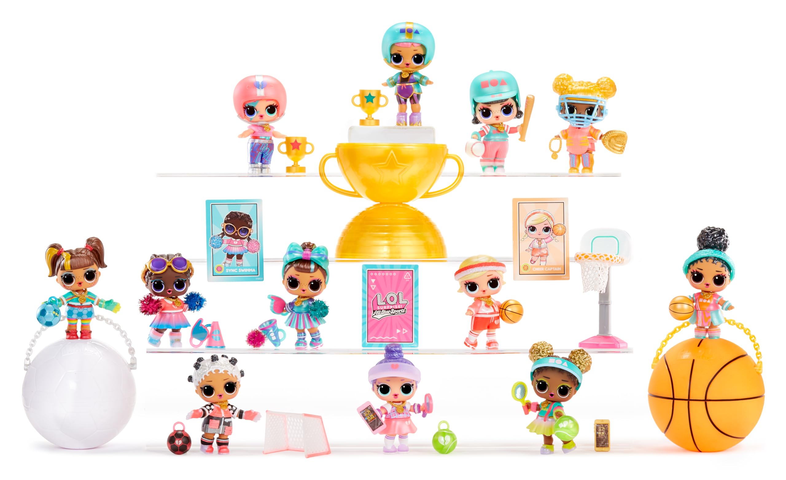 Детская коллекция LOL Surprise All Star Sports Vault  - фото 4