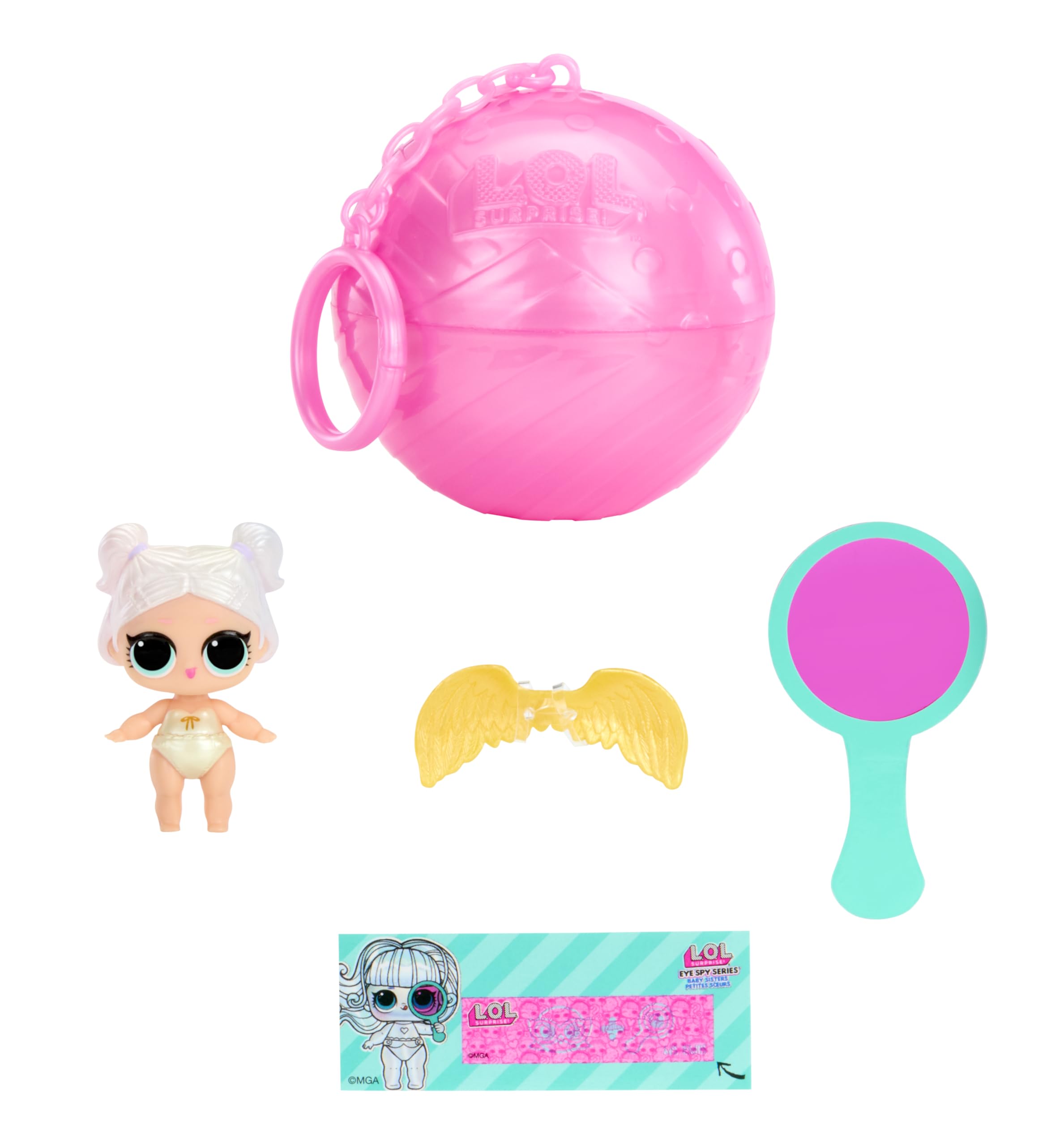 Семейный набор LOL Surprise Eye Spy (малыш, сестренка, домашнее животное) - фото 4