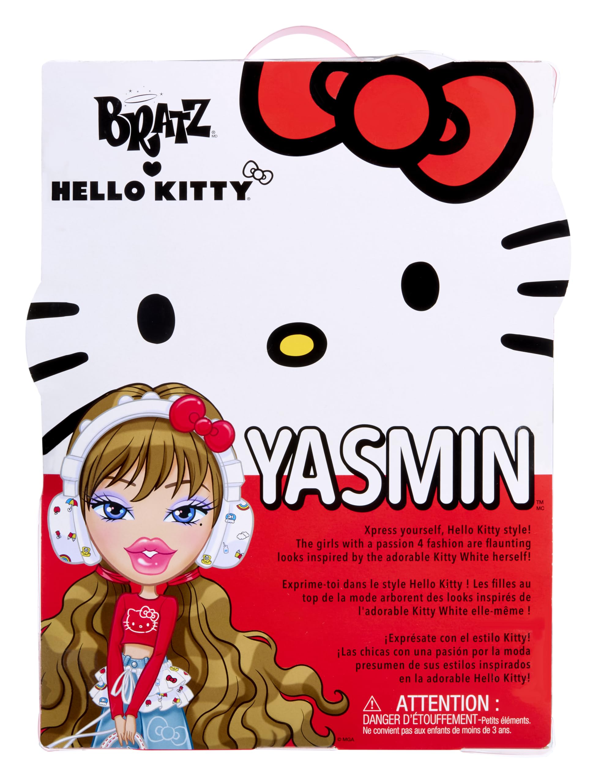 Модная кукла Ясмин Sanrio Bratz x Hello Kitty