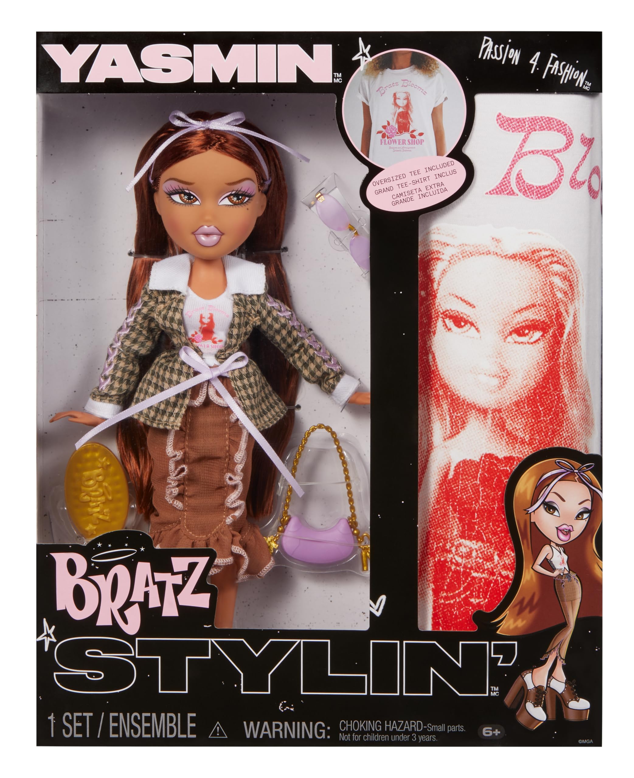 Модная кукла Bratz Stylin' Yasmin 