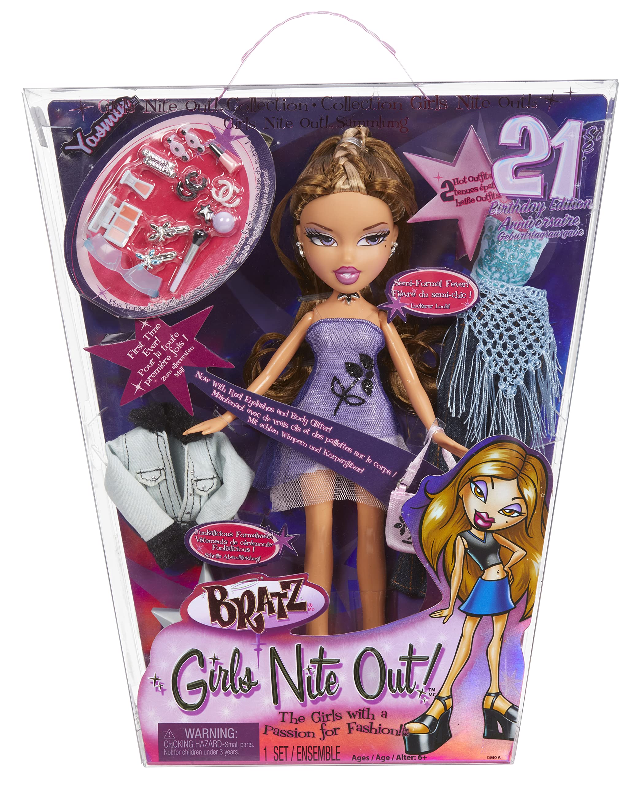 Модная кукла Ясмин Bratz Nite Out