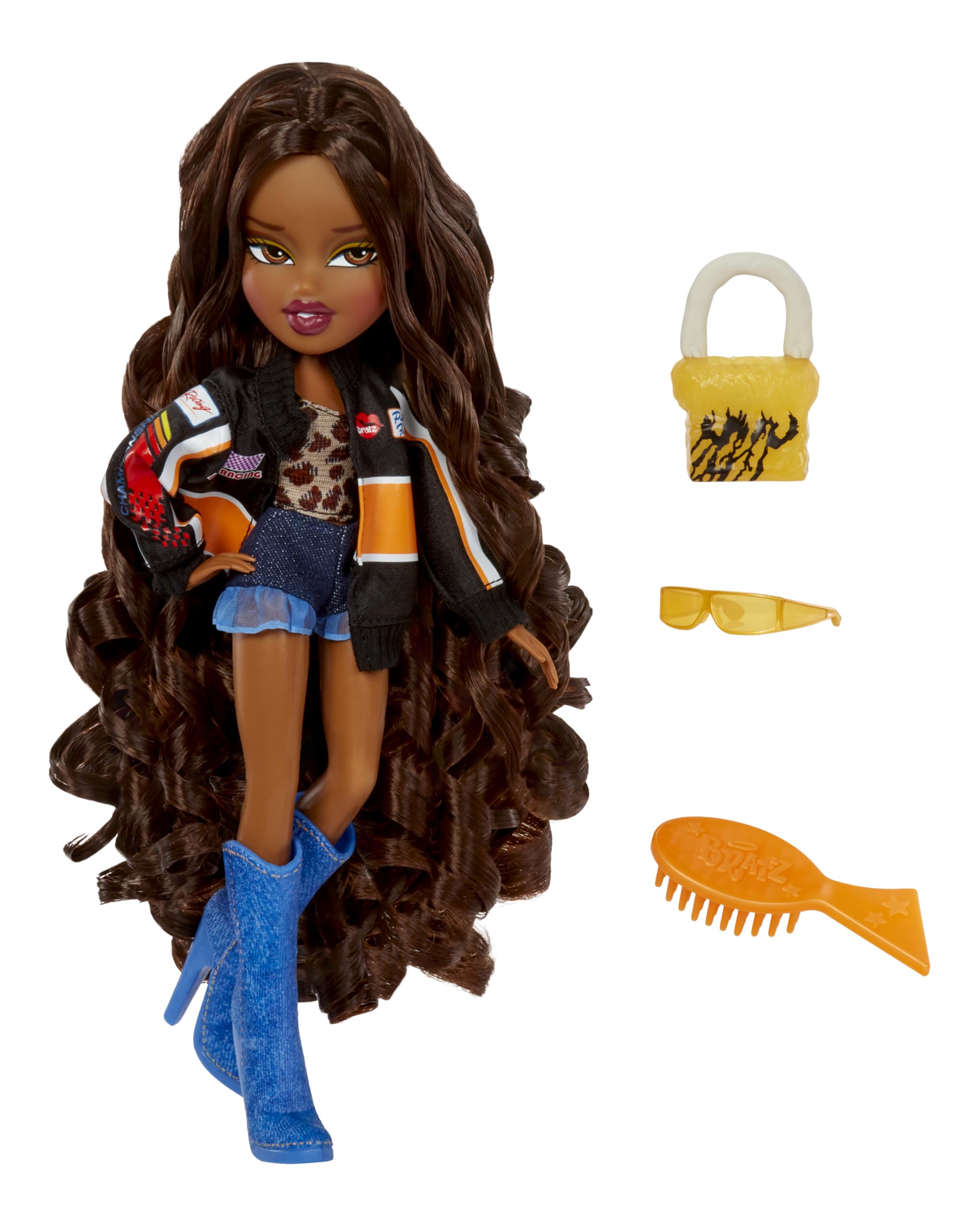 Bratz Goin’ Out! Модная кукла Саша  - фото 2
