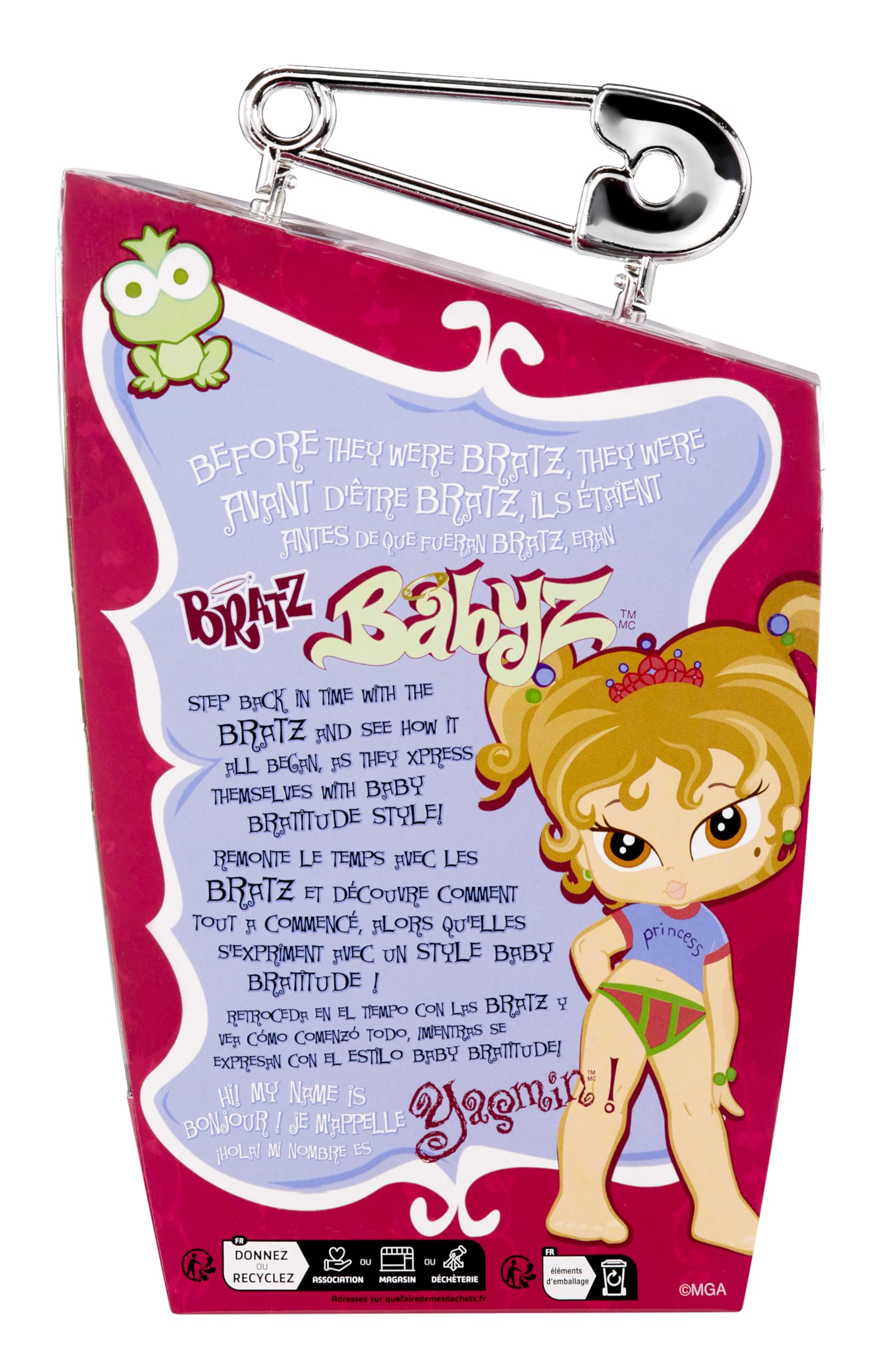 Коллекционная кукла Bratz Babyz Yasmin 