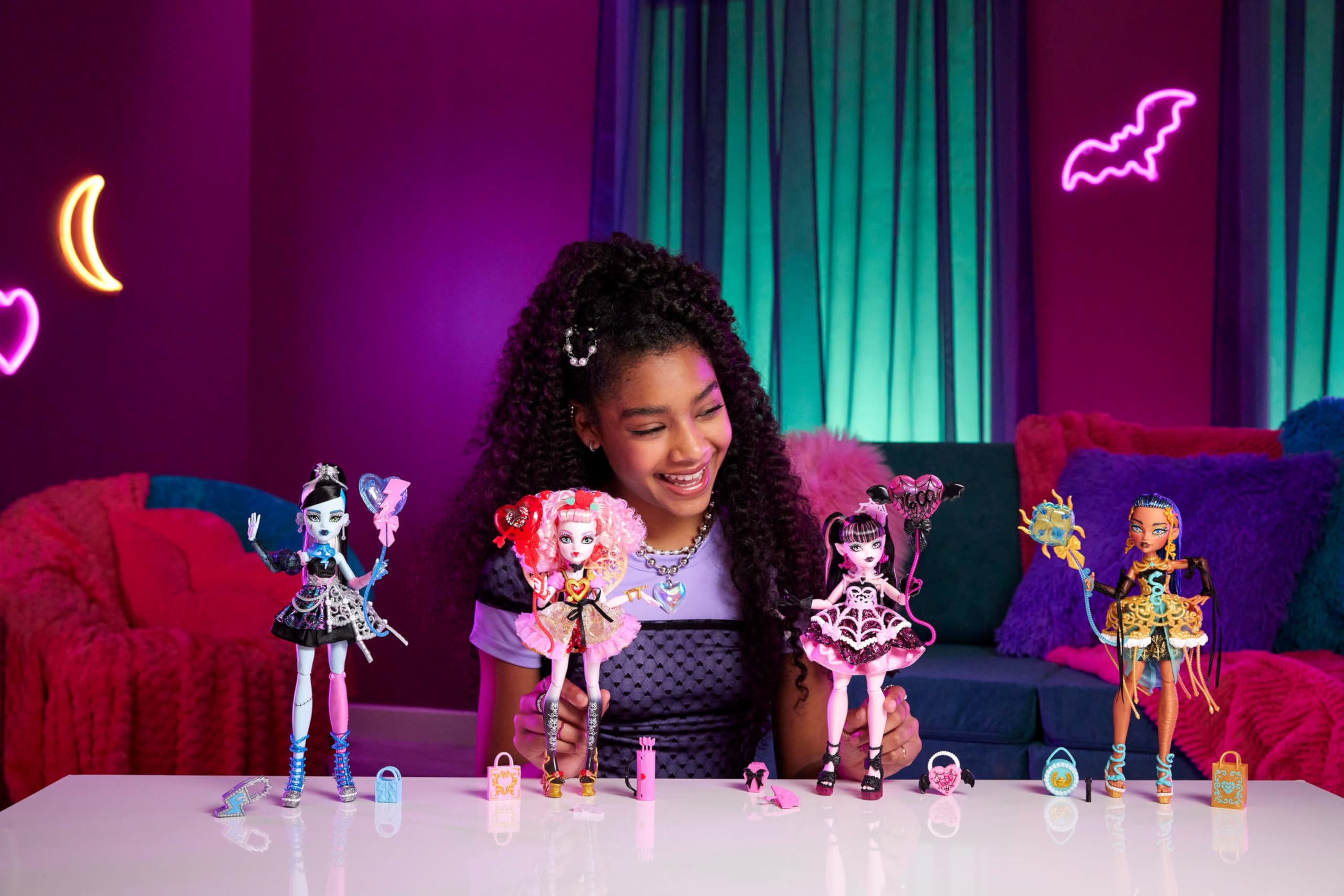 Кукла Monster High Фрэнки Штейн из коллекции Scary Sweet Birthday - фото 2