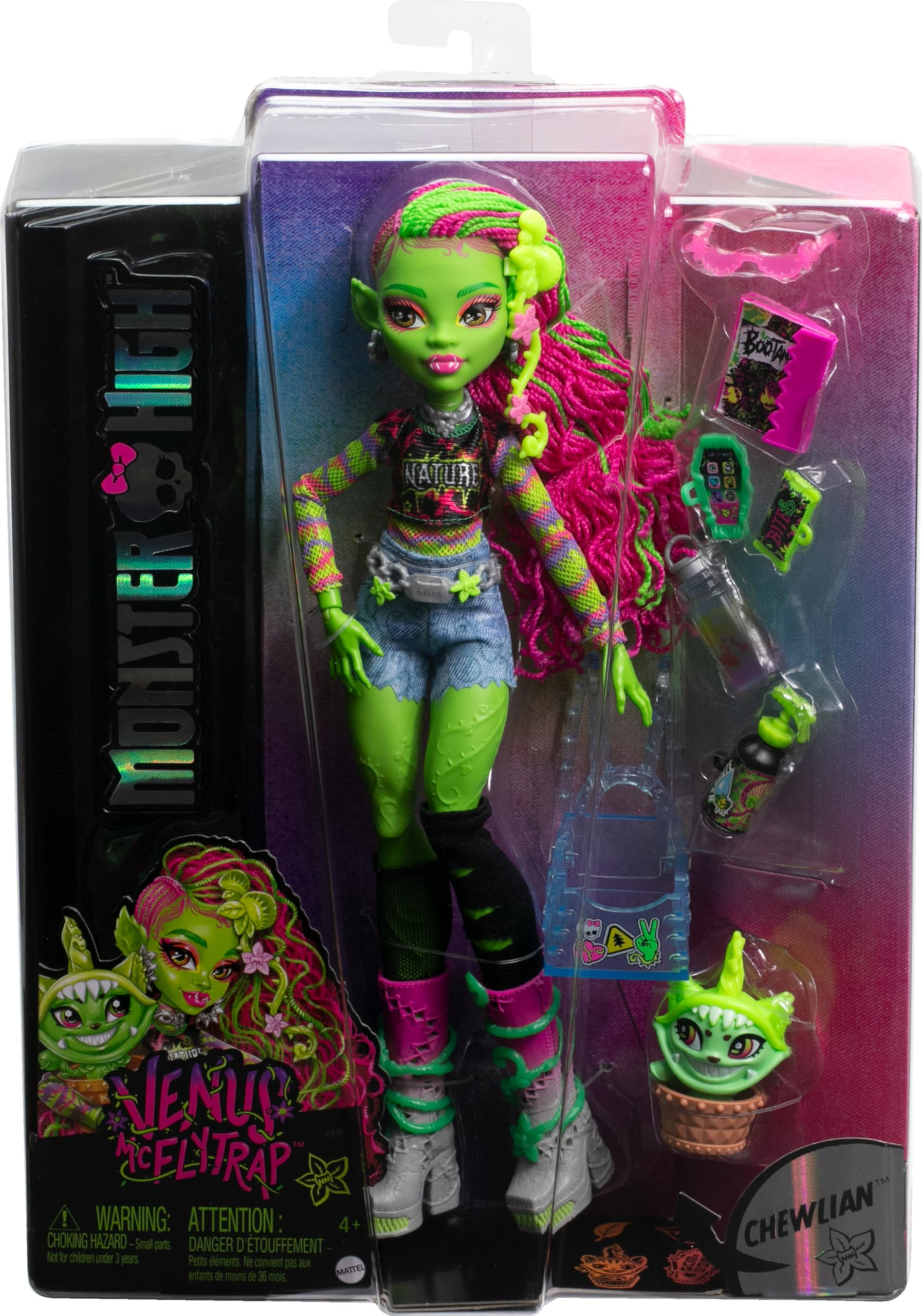 Кукла Monster High Венера МакФлайтрап из коллекции faboolous friends - фото 5