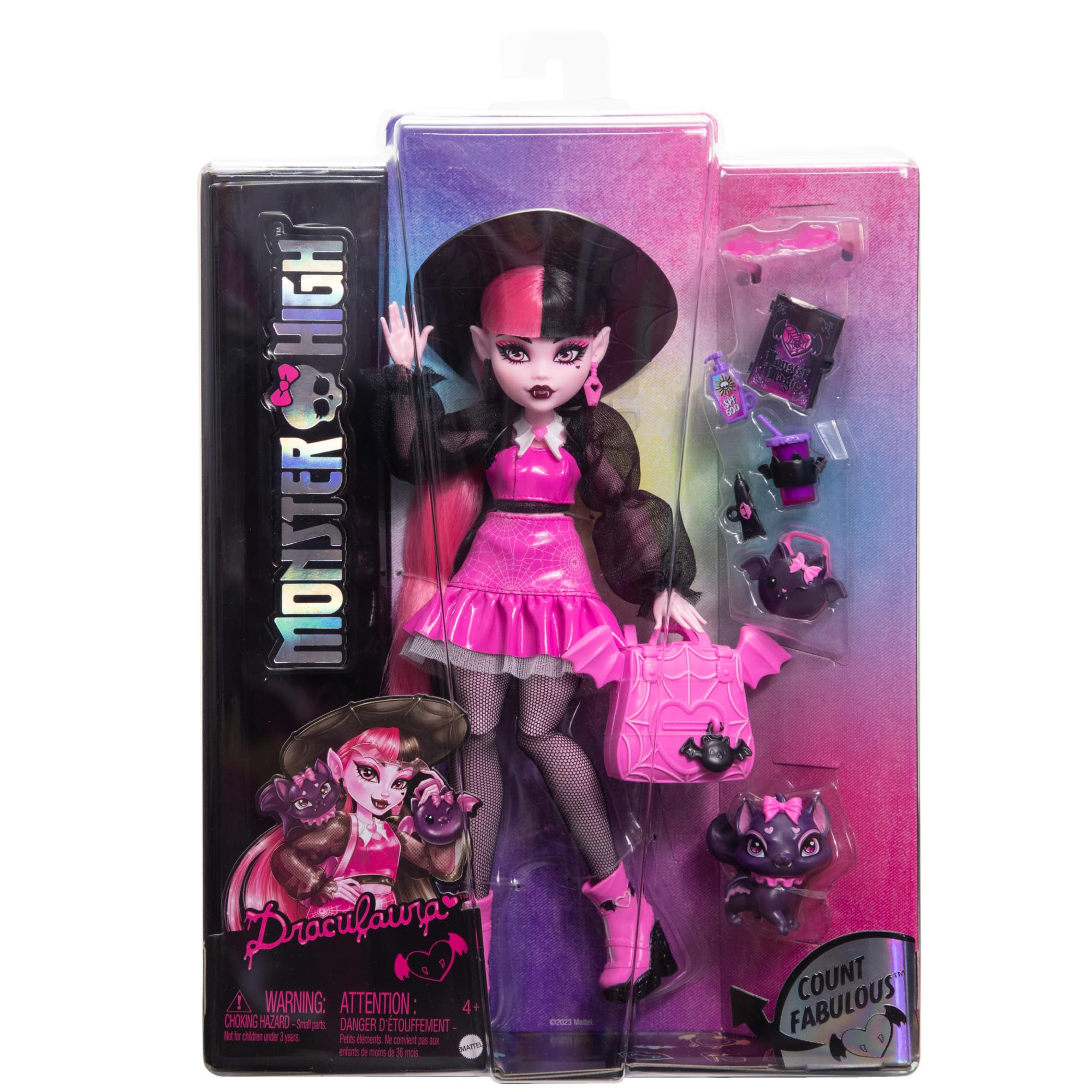 Кукла Monster High Дракулаура из коллекции Faboolous Friends 'Wave 2'