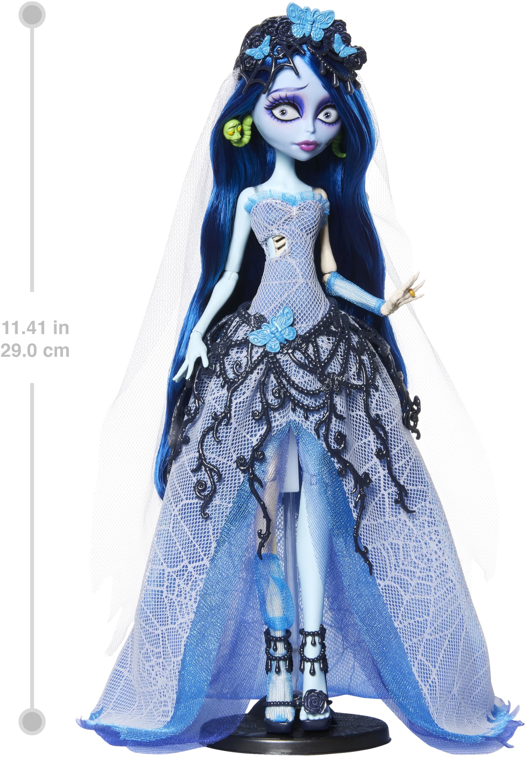 Кукла Monster High Skullector x Труп невесты: Эмили 
