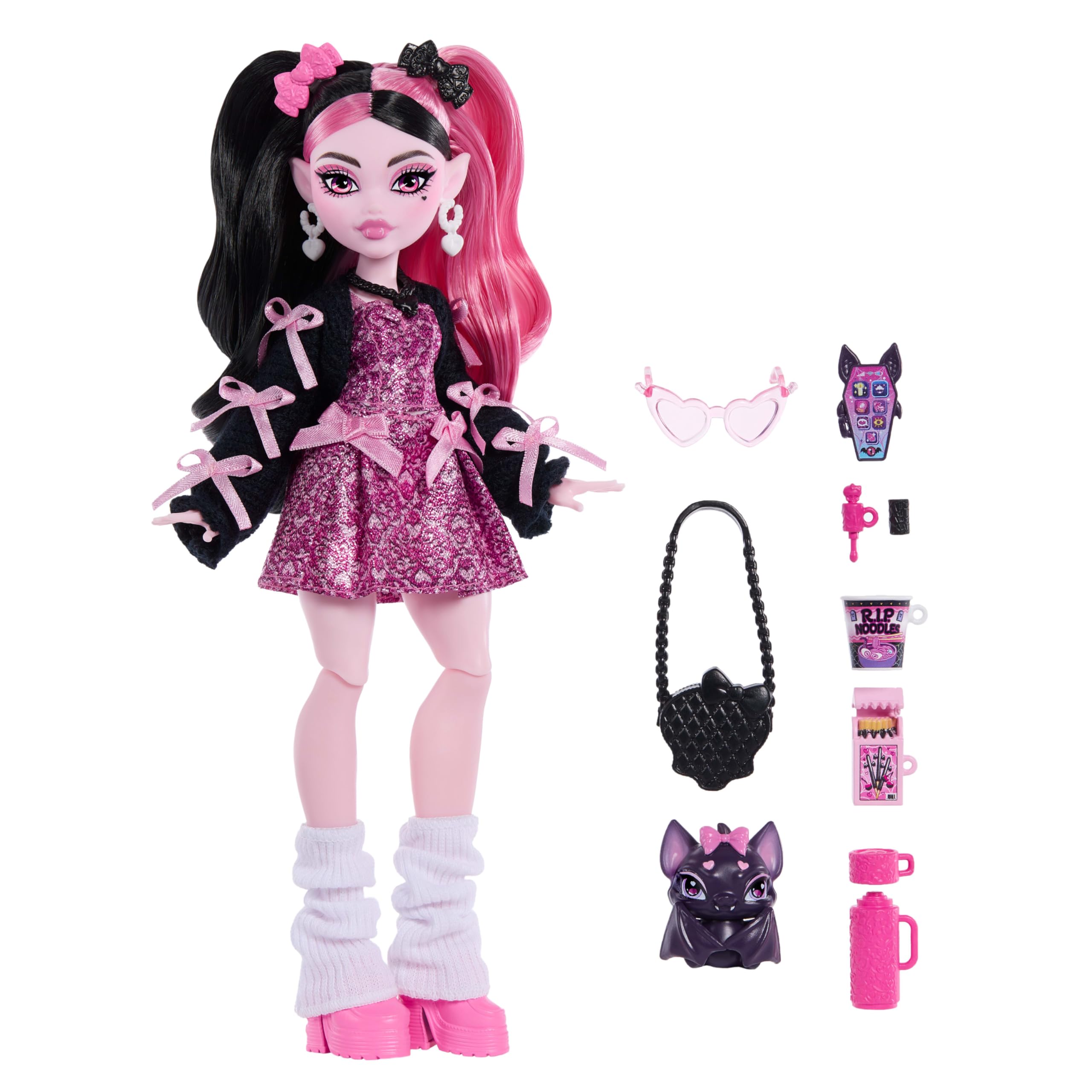 Кукла Monster High, Дракулаура из коллекции Faboolous Friends 'Wave 3' - фото 3
