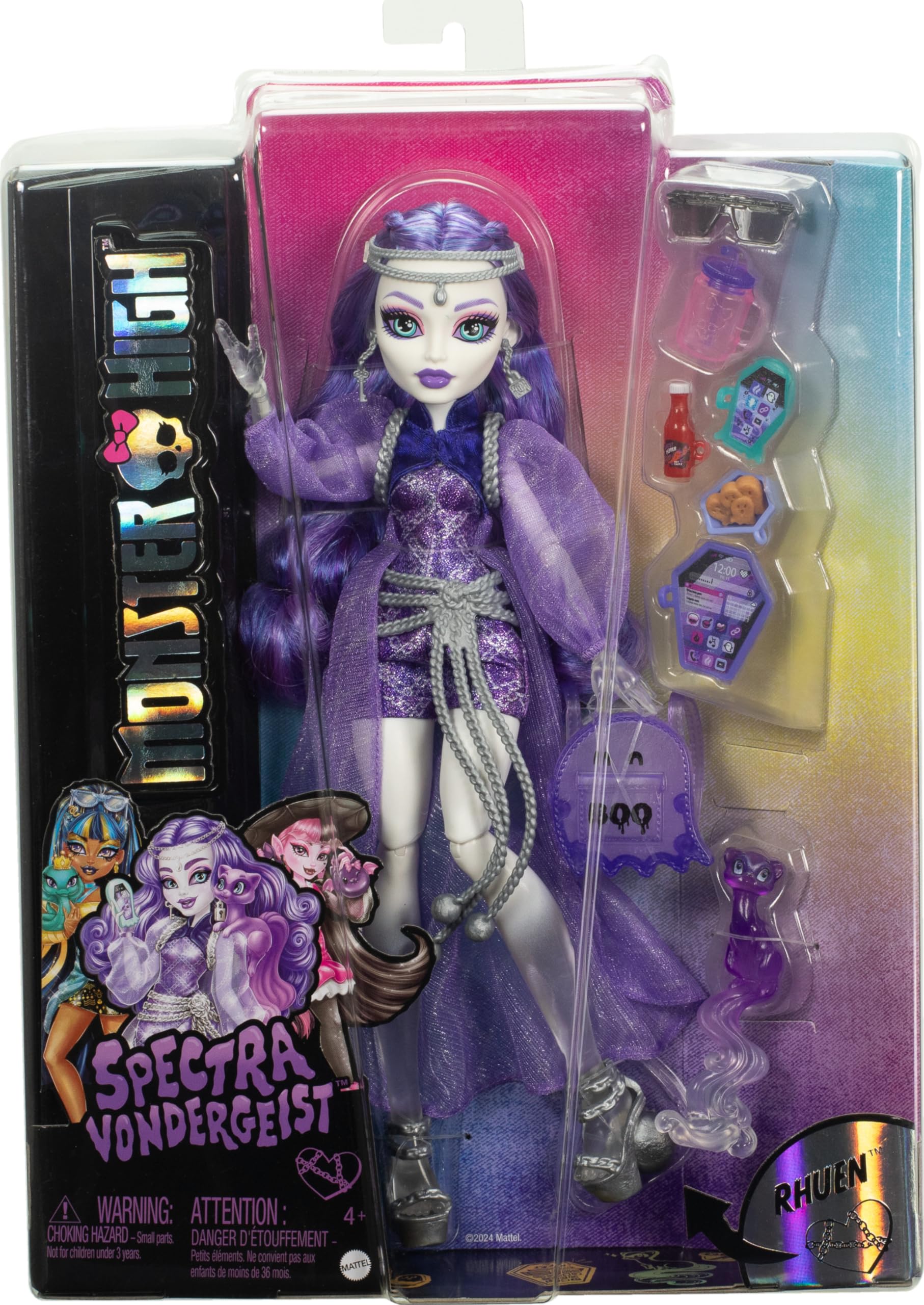 Кукла Monster High Спектра Вондергейст из коллекции Faboolous Friends