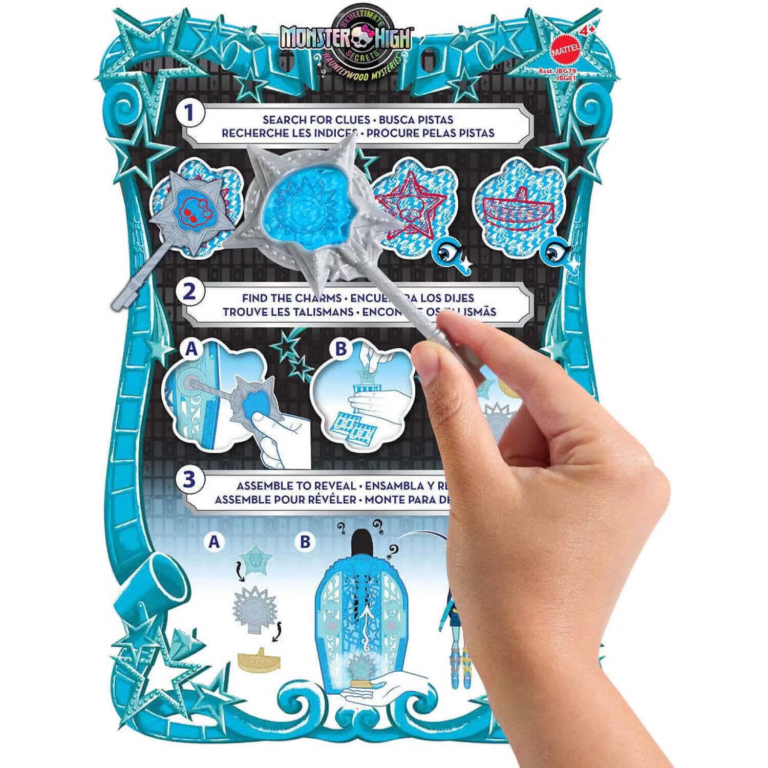 Кукла Monster High Френки Штейн из коллекции Skulltimate Secrets Hauntlywood Mysteries - фото 3