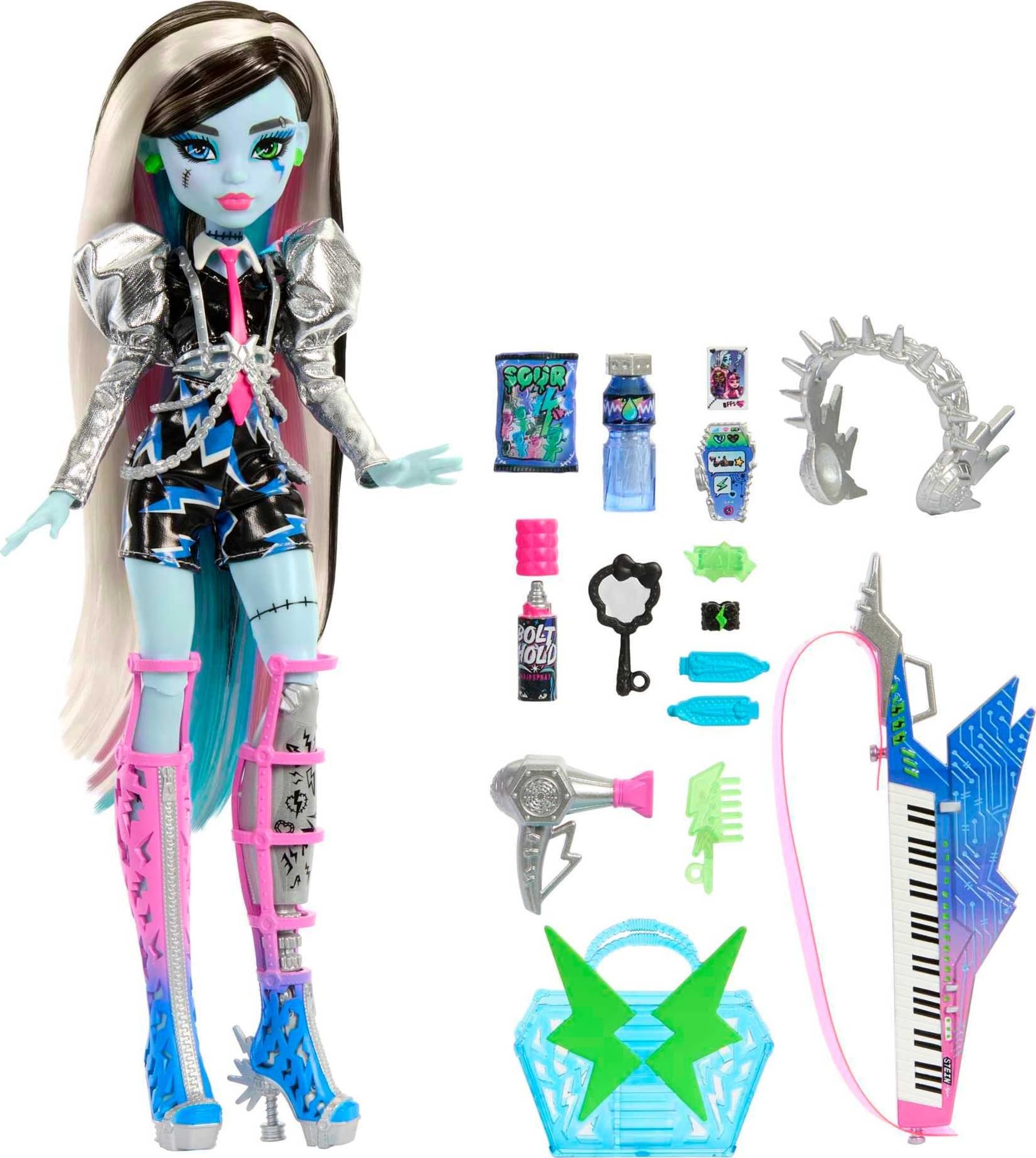 Кукла Monster High, усиленная рок-звезда Френки Штейн 