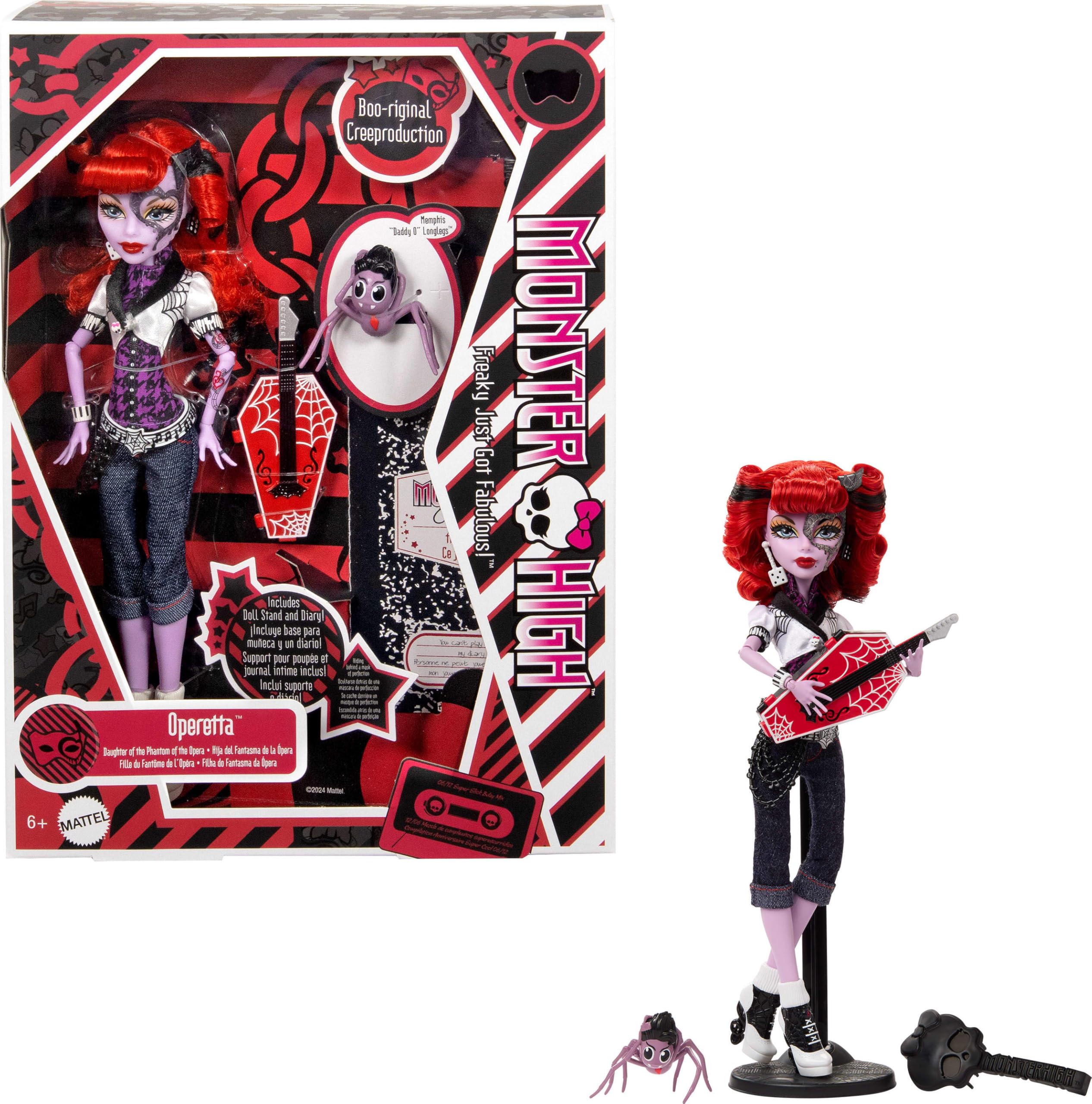 Оригинальная кукла Monster High Оперетта Booriginal Creeproduction, коллекционная репродукция
