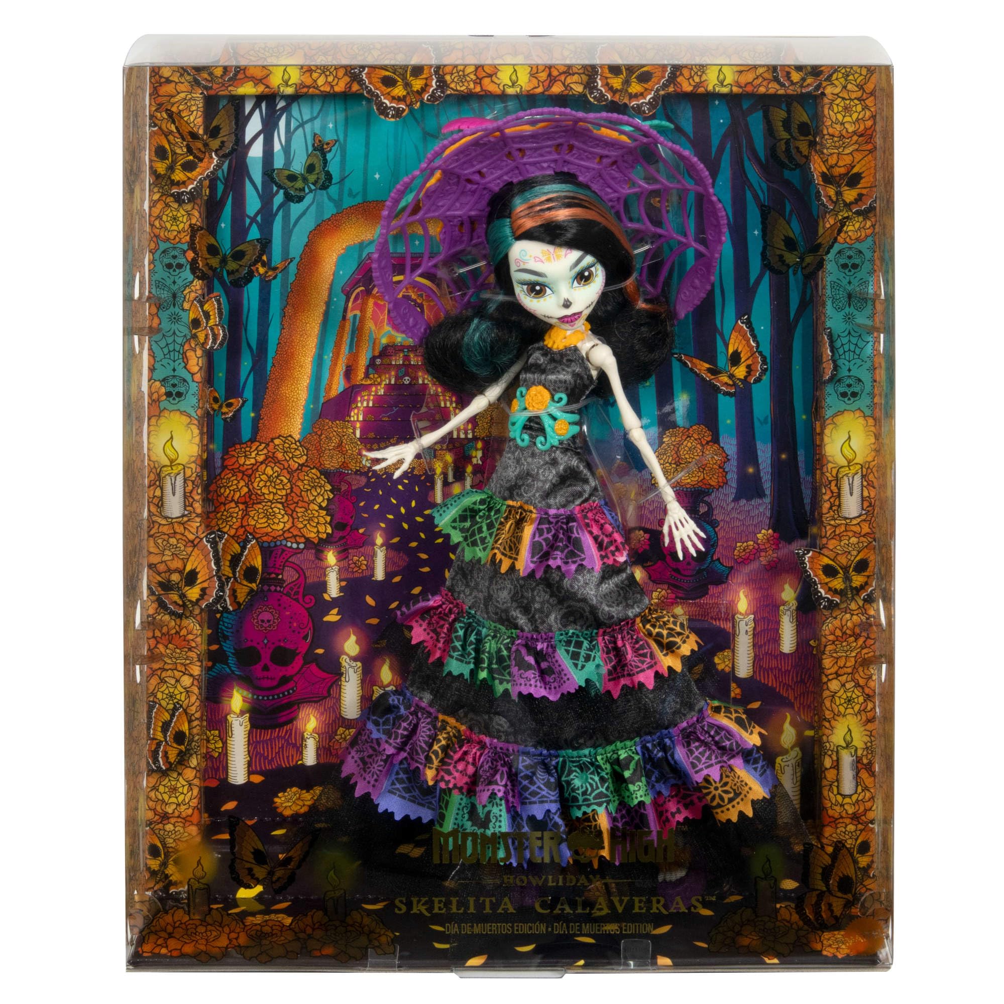 Кукла Monster High, Skelita Calaveras Día De Muertos 2024 Howliday 