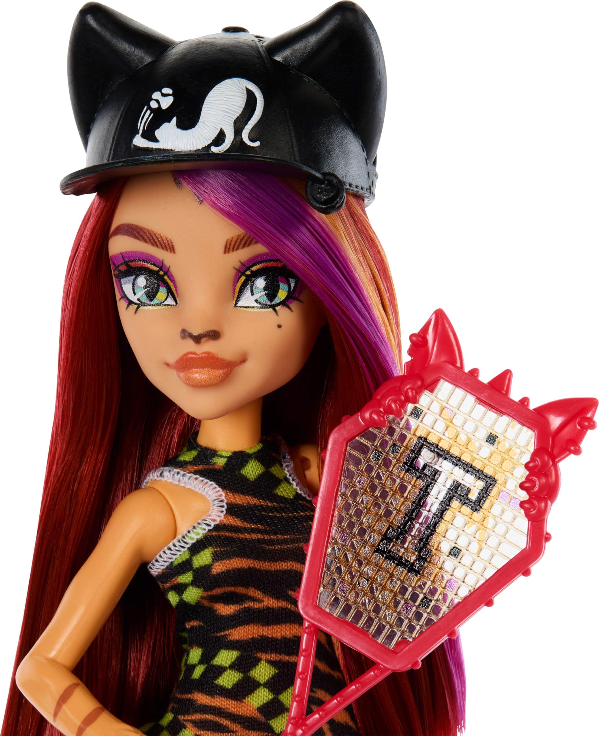 Куклы Monster High Buried Secrets, тема Courtside Fang-Out с загадочной куклой при распаковке 