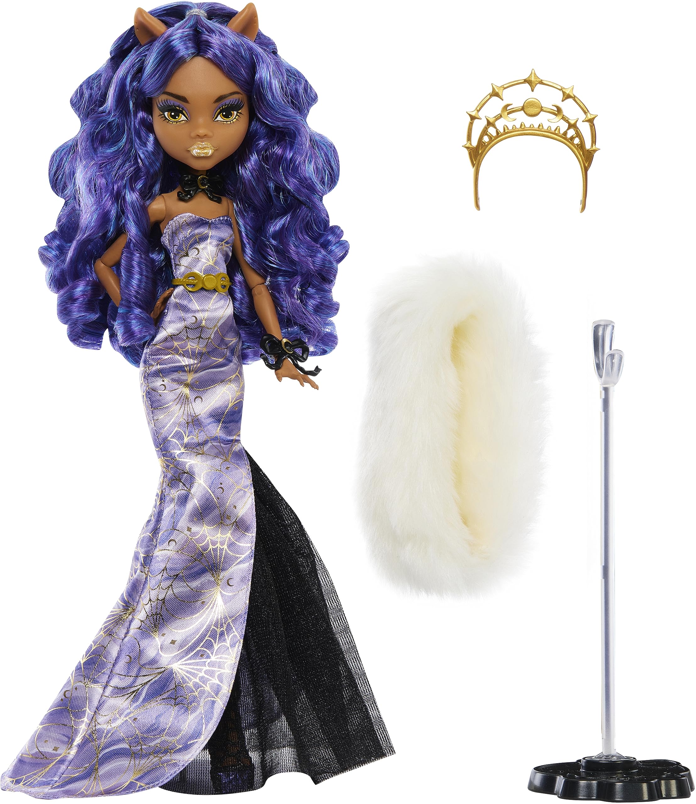 Кукла Monster High Howliday Winter Edition, коллекционная Клодин Вульф  - фото 5