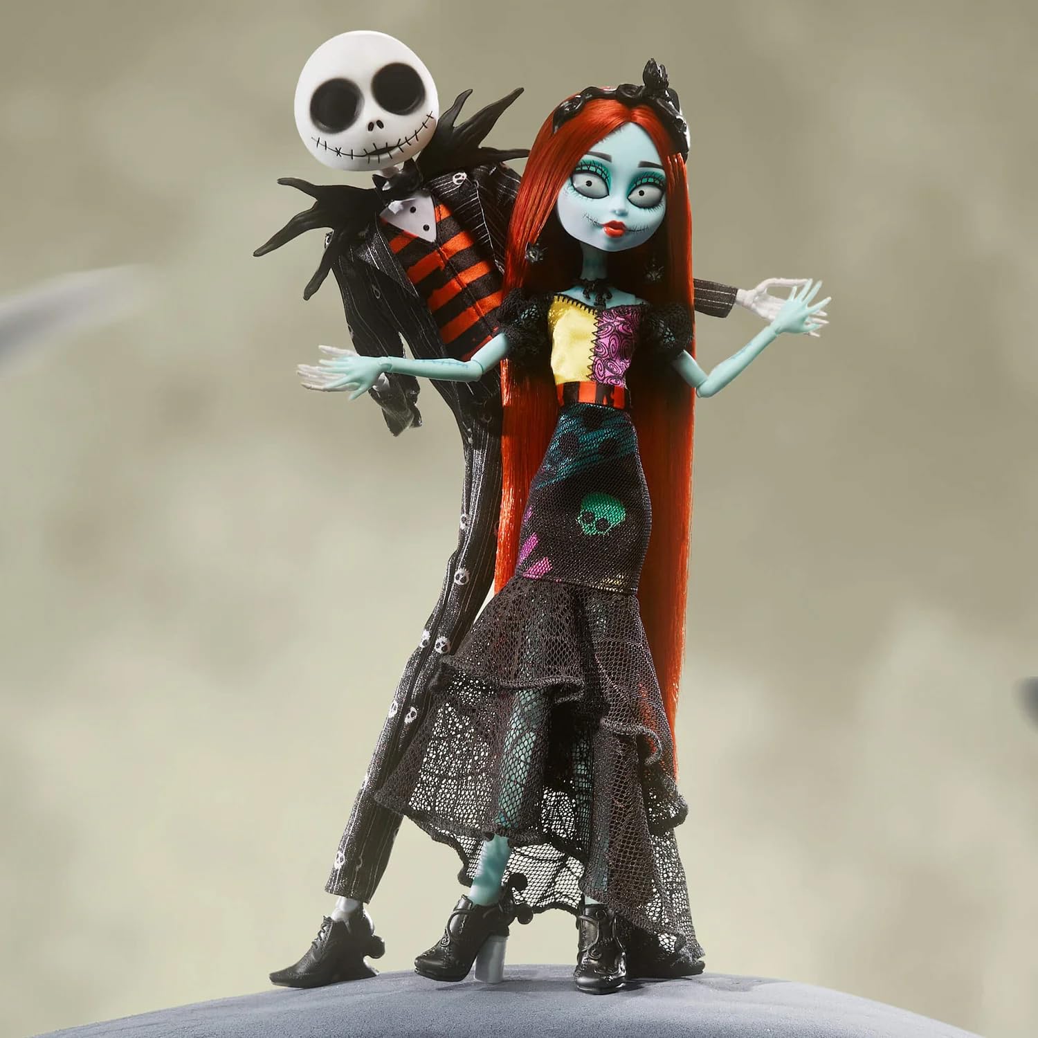 Набор кукол Monster High Skullector Disney's «Кошмар перед Рождеством» Джека и Салли  - фото 3