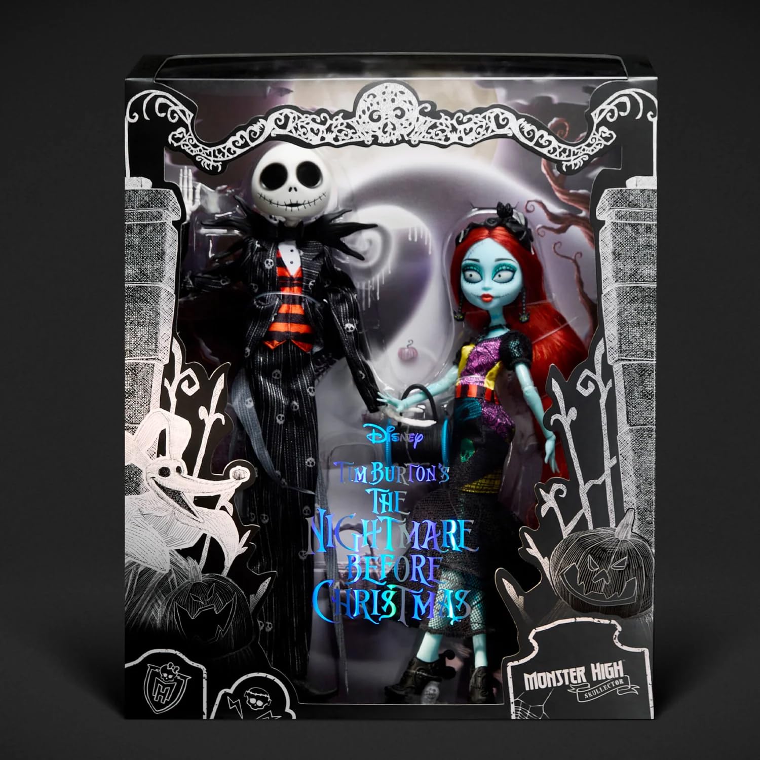 Набор кукол Monster High Skullector Disney's «Кошмар перед Рождеством» Джека и Салли 