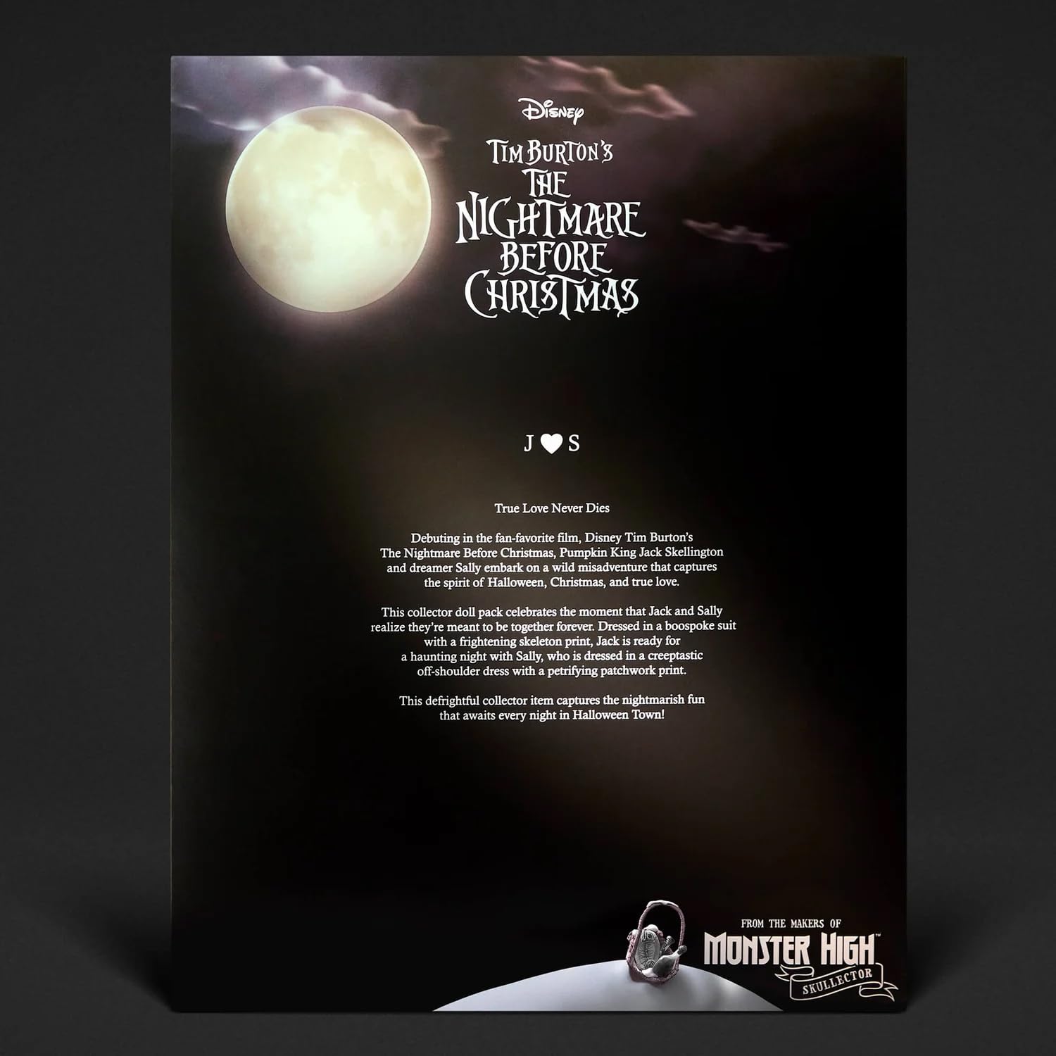 Набор кукол Monster High Skullector Disney's «Кошмар перед Рождеством» Джека и Салли 