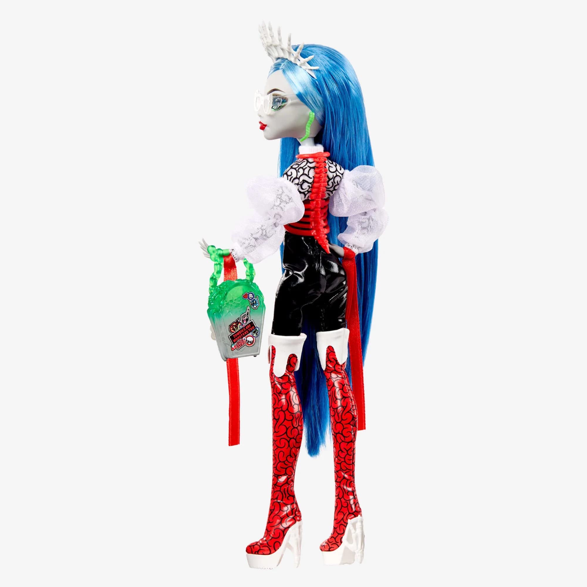 Коллекционная кукла Monster High Ghouluxe Ghoulia Yelps - фото 2