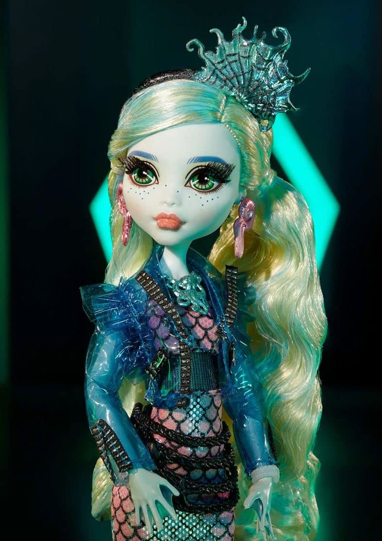 Коллекционная кукла Monster High Haunt Couture Лагуна Блю, ограниченный выпуск 2022 года - фото 4