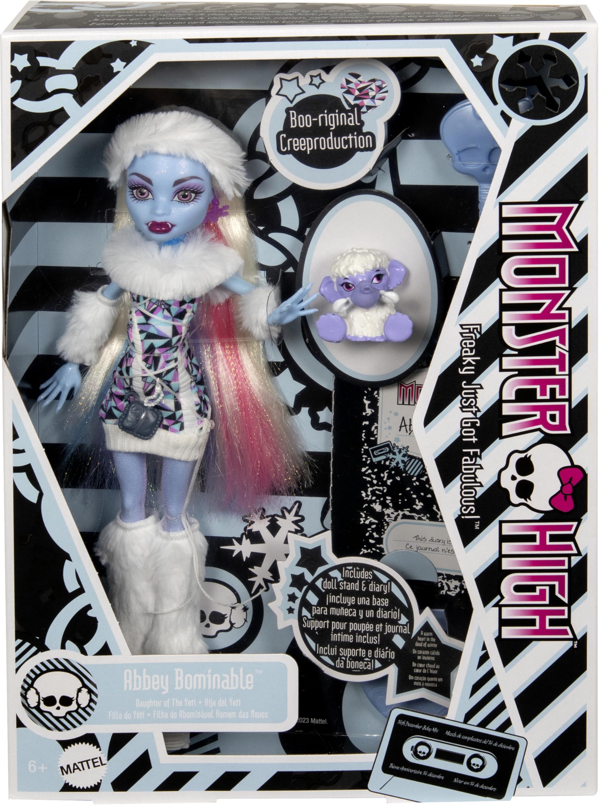 Кукла Monster High Booriginal Creeproduction, репродукция Эбби Боминейбл