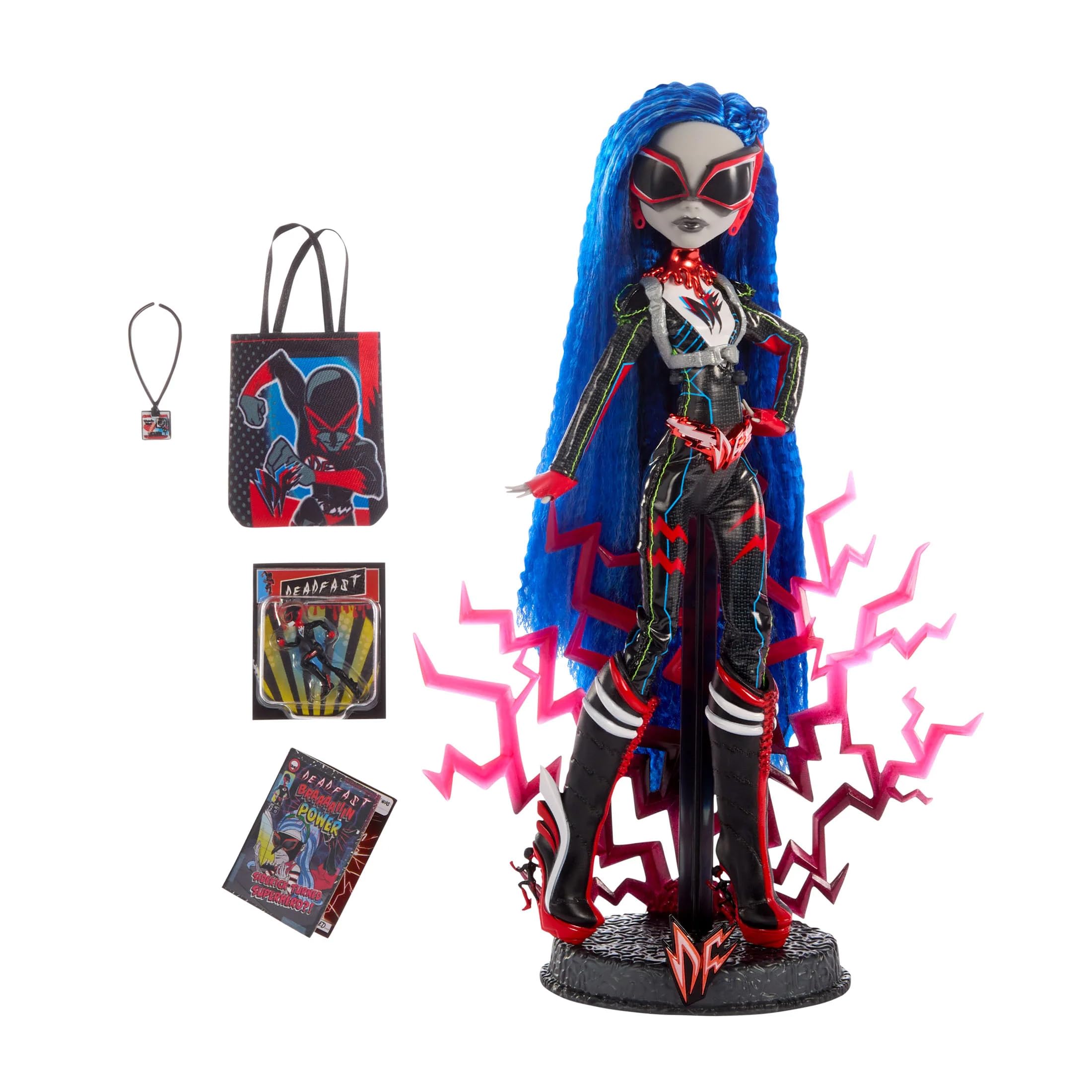 Эксклюзивная кукла Monster High Deadfast Ghoulia Yelps SDCC 2024 