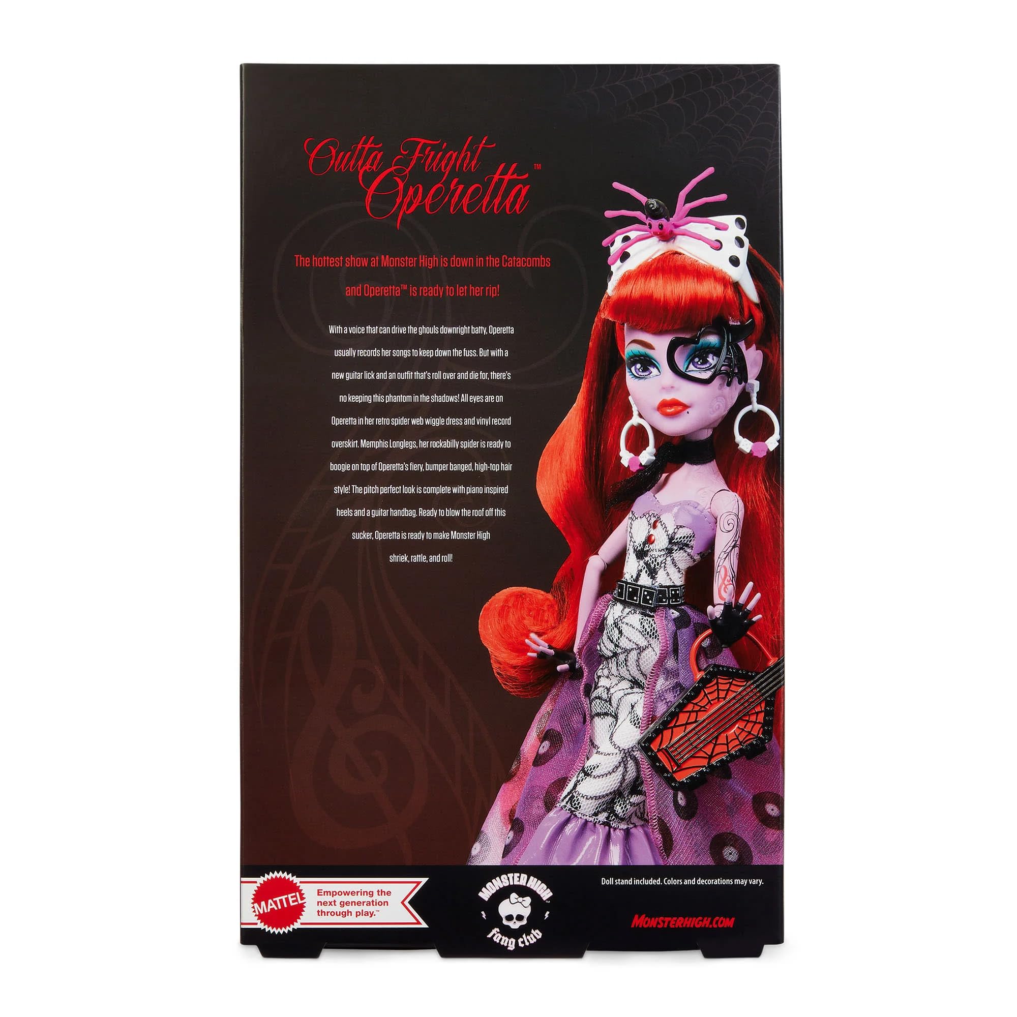 Кукла Monster High Fang Club Outta Fright Оперетта  - фото 4