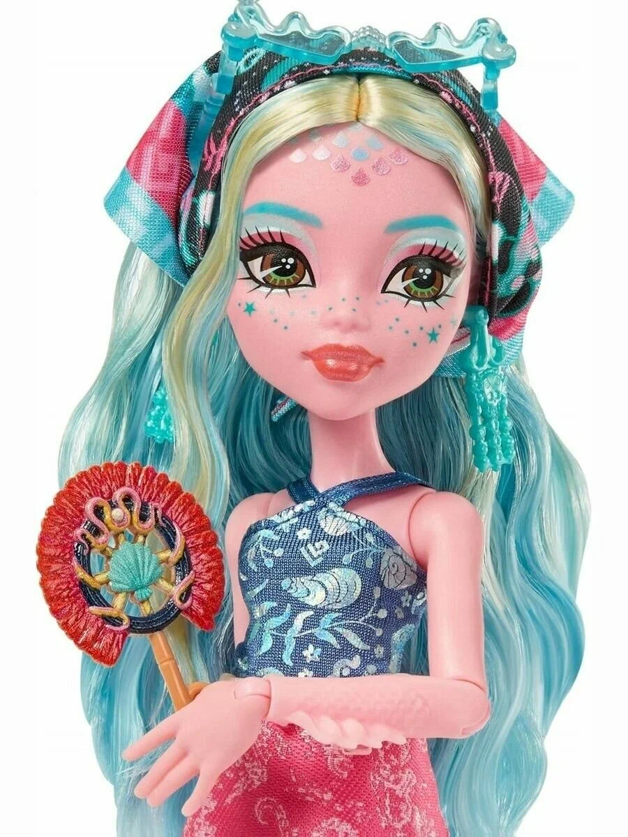 Кукла Monster High Лагуна Блю из коллекции Skulltimate Secrets gore-geous oasis - фото 3